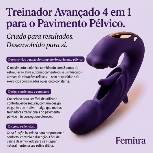 Femira™ 4 em 1 – Ativador do Pavimento Pélvico
