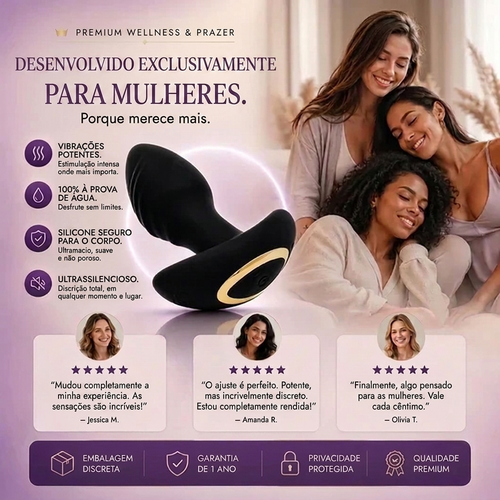 Plug Anal Rotativo 360° Femira